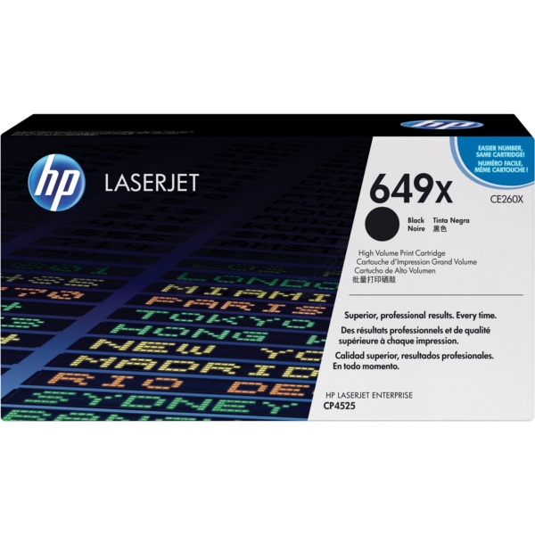Original HP CE260X / 649X Toner schwarz Original HP CE260X / 649X Toner schwarz von HP