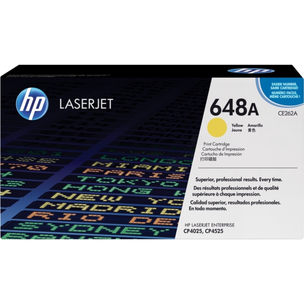 Original HP CE262A / 648A Toner gelb Original HP CE262A / 648A Toner gelb von HP