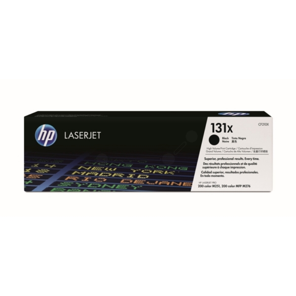 Original HP CF210X / 131X Toner schwarz Original HP CF210X / 131X Toner schwarz von HP