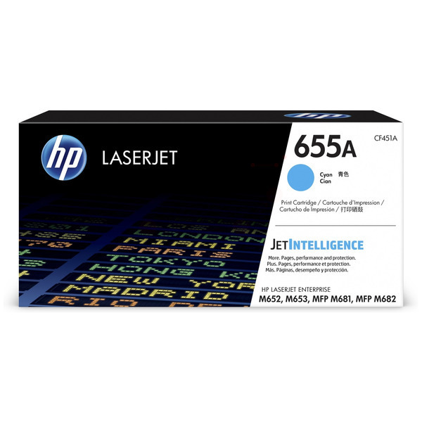 Original HP CF451A / 655A Toner cyan Original HP CF451A / 655A Toner cyan von HP