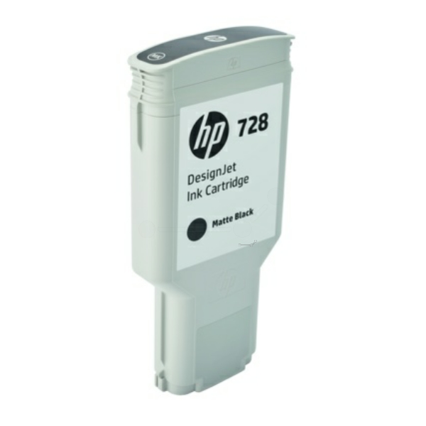 Original HP F9J68A / 728 Tintenpatrone schwarz matt Original HP F9J68A / 728 Tintenpatrone schwarz matt von HP
