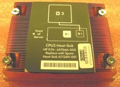 HP Hewlett Packard Enterprise Heatsink Sl200 Series Proc2, 671349-001 von HP
