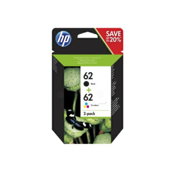 Original HP N9J71AE / 62 Druckkopfpatrone Multipack Original HP N9J71AE / 62 Druckkopfpatrone Multipack von HP