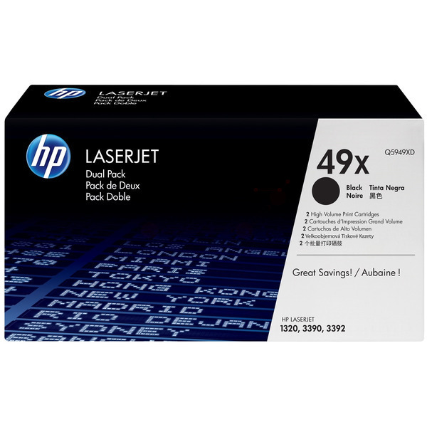 Original HP Q5949XD / 49XD Toner schwarz Original HP Q5949XD / 49XD Toner schwarz von HP