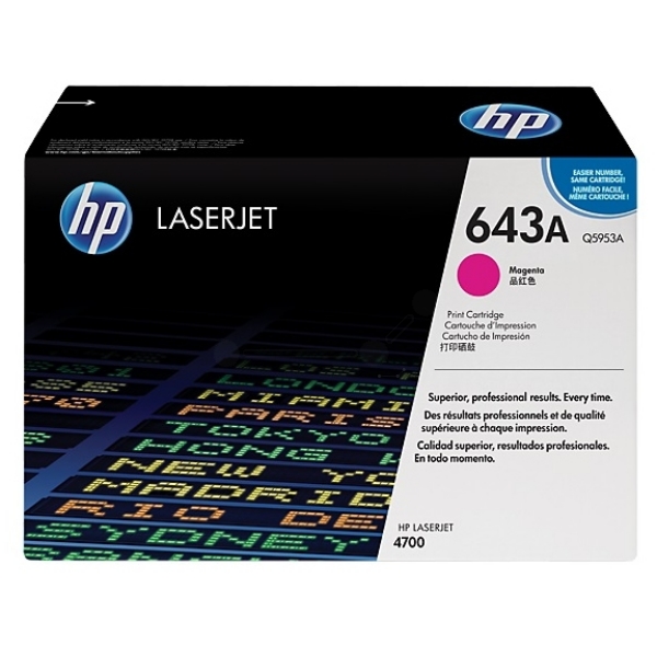 Original HP Q5953A / 643A Toner magenta Original HP Q5953A / 643A Toner magenta von HP