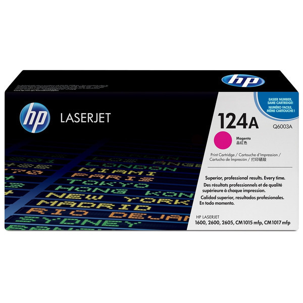 Original HP Q6003A / 124A Toner magenta von HP
