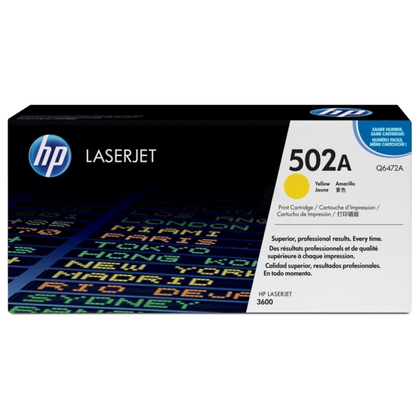 Original HP Q6472A / 502A Toner gelb Original HP Q6472A / 502A Toner gelb von HP