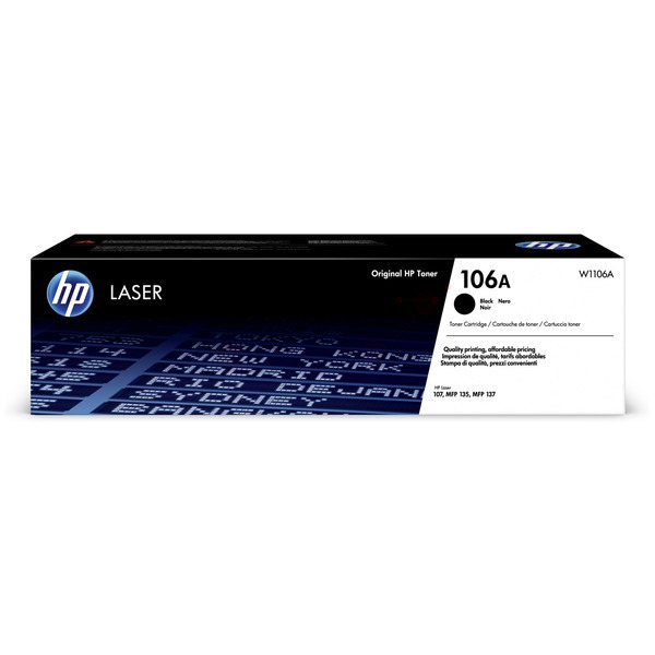 Original HP W1106A / 106A Toner schwarz Original HP W1106A / 106A Toner schwarz von HP