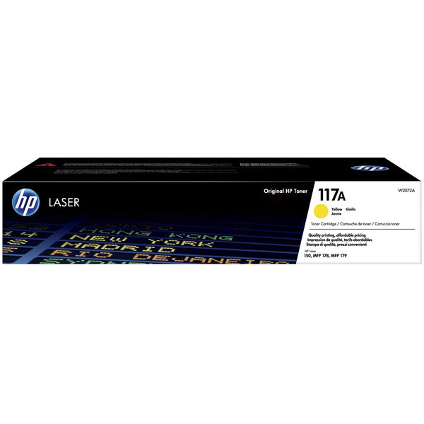 Original HP W2072A / 117A Toner gelb Original HP W2072A / 117A Toner gelb von HP