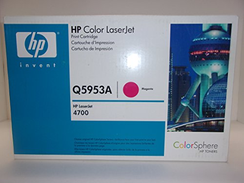 Original Toner Q5953A für hp Color LaserJet 4700, magenta von HP