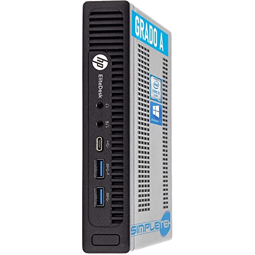 PC DESKTOP FISSE MINI NUC HP Elitedesk 800 G2 USDT i5 6500 Bis zu 3,6 GHz SSD M.2 Windows 10 Pro SmartWorking (überholt) (8 GB RAM SSD 2 TB) von HP