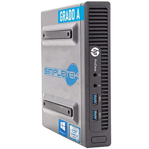 PC DESKTOP FISSE MINI NUC HP ProDesk 400 G2 USDT i5 6500T bis zu 3.10 GHz SSD M.2 Windows 10 serieller RS232-Anschluss (überholt) (32 GB RAM SSD 2 TB) von HP