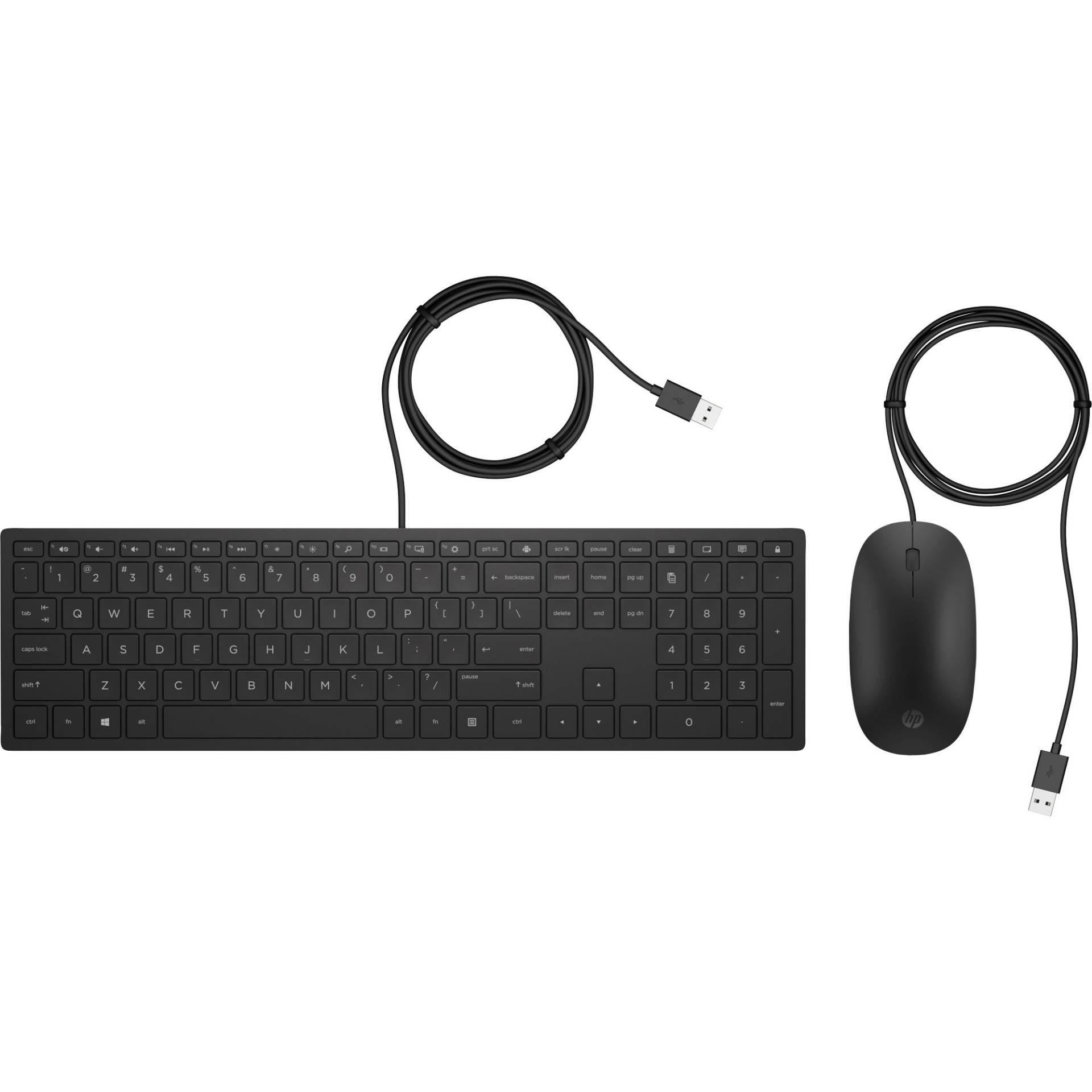 Pavillon kabelgebundene Tastatur und Maus 400, Desktop-Set von HP