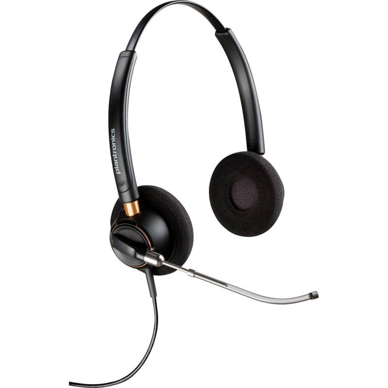 Poly EncorePro 520V Binaurales Headset + Quick Disconnect von HP