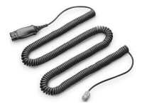 Poly - Head Set Kabel - 3,5 mm Audio Klinke auf 3,5 mm Audio Klinke - Elektronischer Hakenschalter (EHS) - für Poly Savi von HP