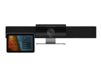 Poly – Microsoft Teams Rooms – Basiskit – Videokonferenzpaket (Poly GC8 Touch-Controller, HP Mini Conferencing PC, Cat5e Extender) von HP
