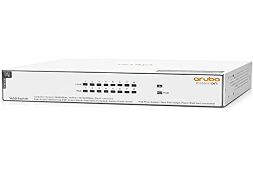 PrzeÅ‚Ä…cznik Switch Aruba Instant On 1430 8x1GbE PoE R8R46A von HP