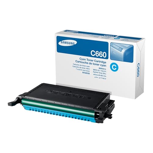 Samsung CLP-C660A Original Toner (Kompatibel mit: CLP-610/CLP-660/CLX-6200/6210/6240 Series) cyan von Samsung