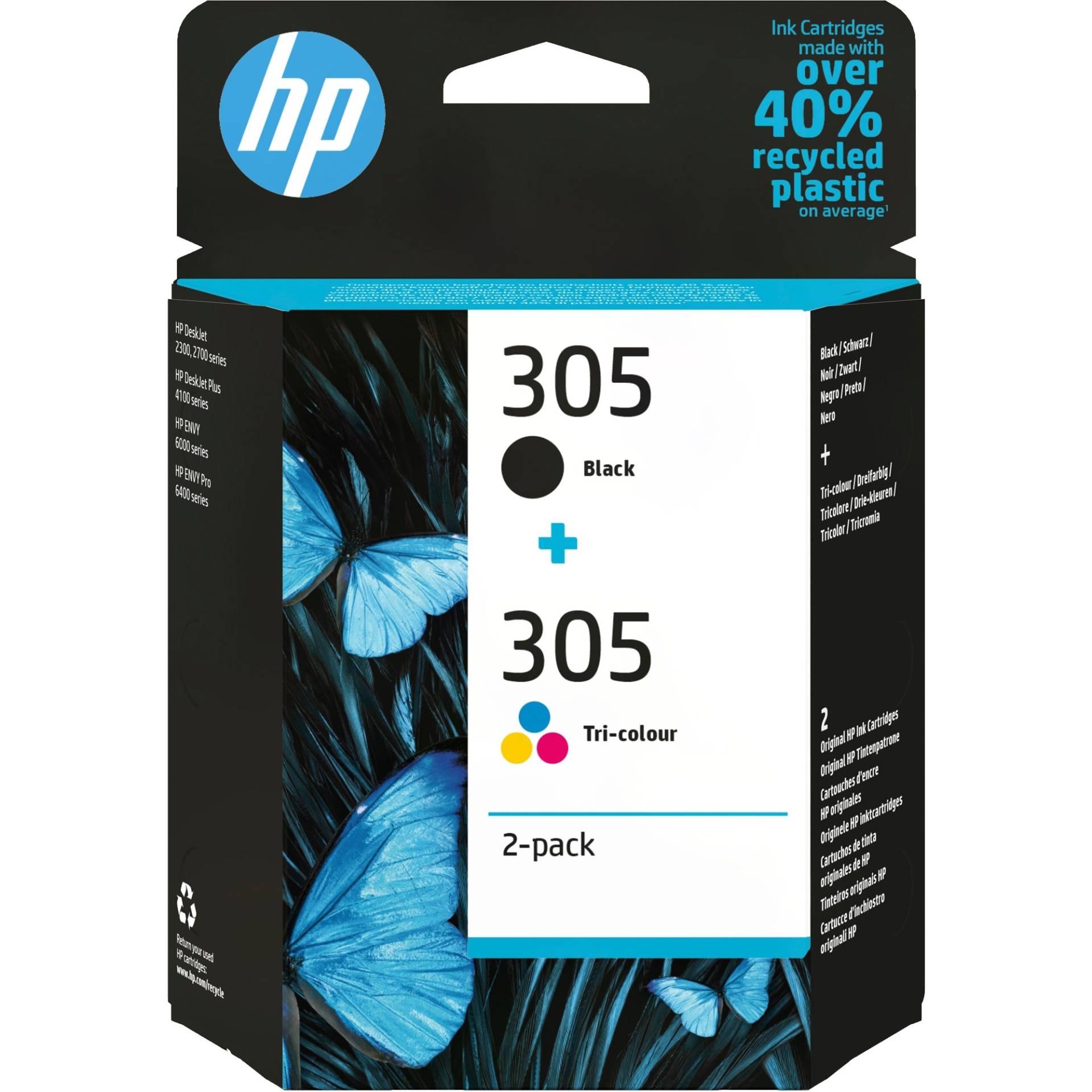 Tinte 2er-Pack Nr. 305 (6ZD17AE) von HP