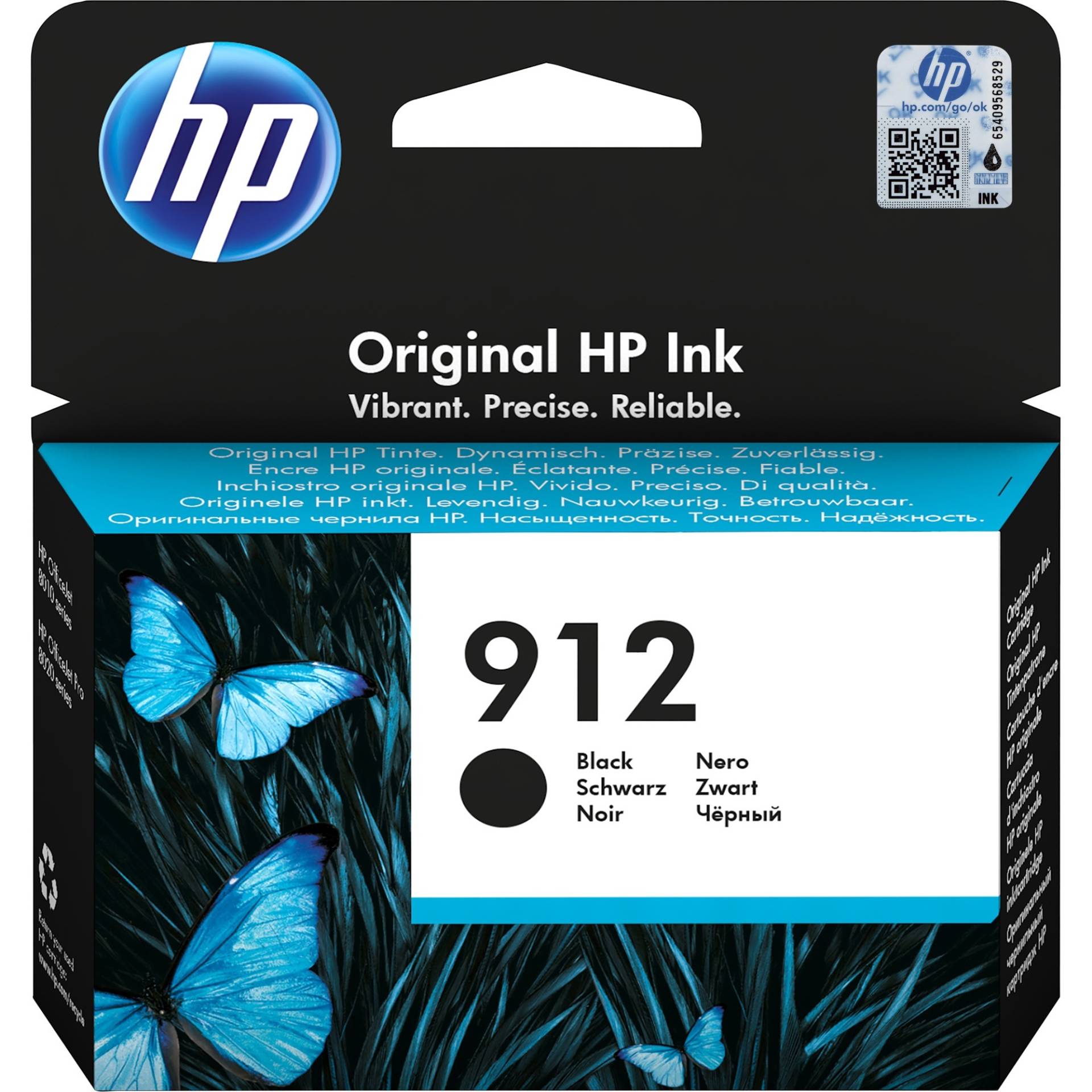 Tinte schwarz Nr. 912 (3YL80AE) von HP