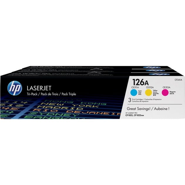 Toner Combopack 126A (CF341A) von HP