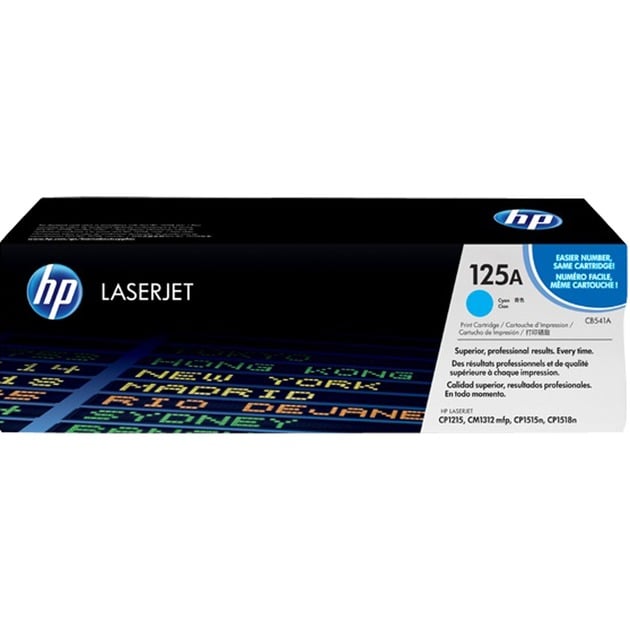 Toner cyan 125A (CB541A) von HP