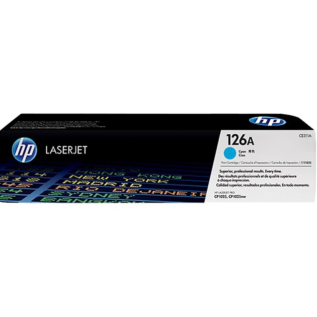 Toner cyan 126A (CE311A) von HP