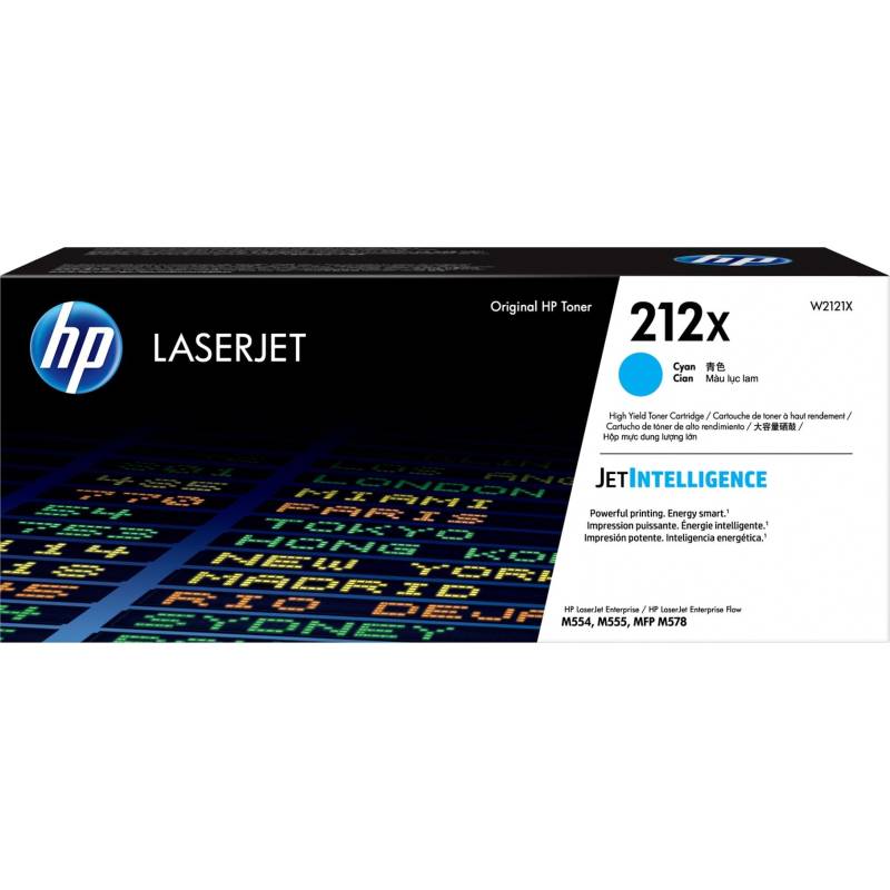 Toner cyan 212X (W2121X) von HP