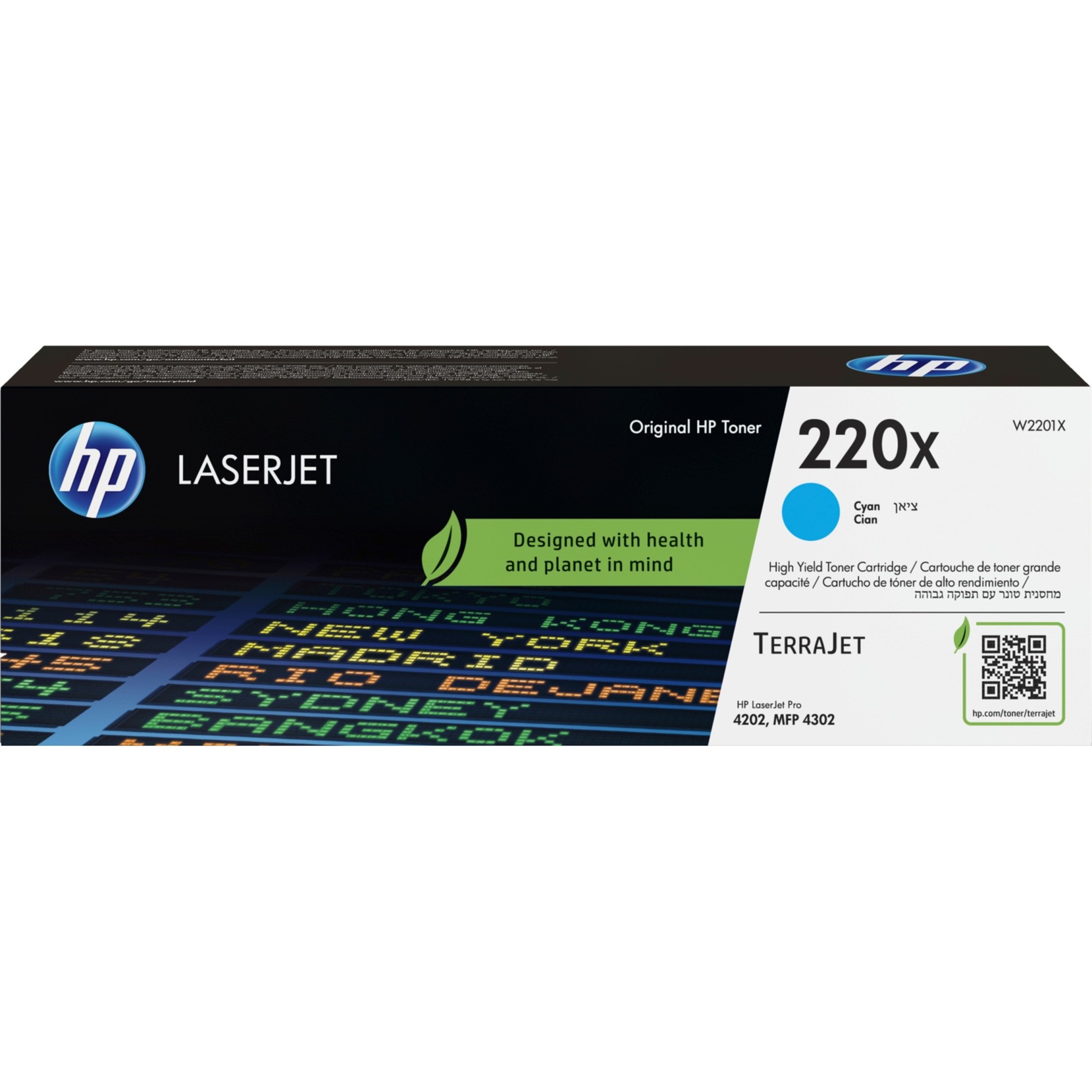 Toner cyan 220X von HP