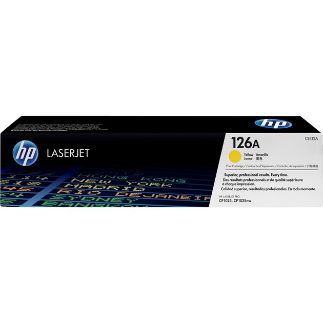 Toner gelb 126A (CE312A) von HP