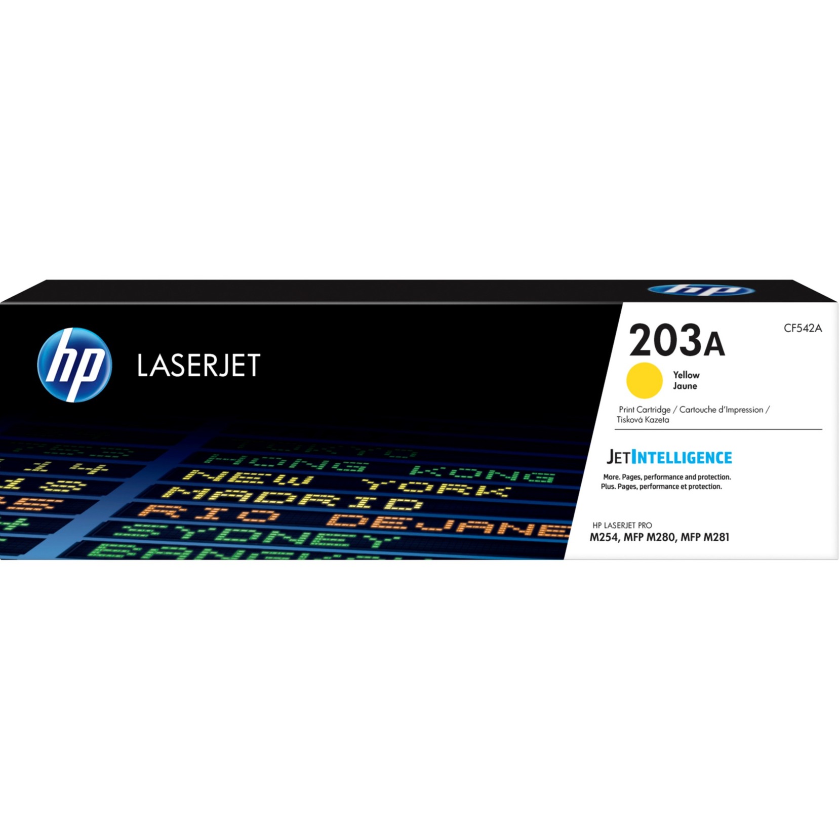 Toner gelb 203A (CF542A) von HP