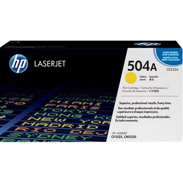 Toner gelb 504A (CE252A) von HP