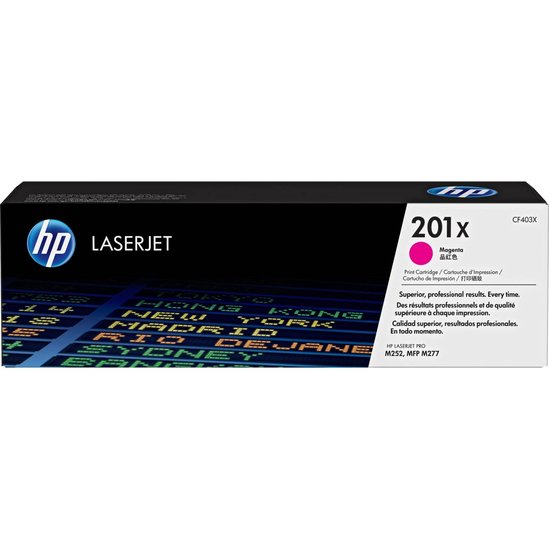 Toner magenta 201X (CF403X) von HP