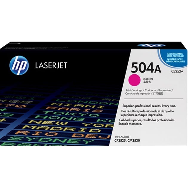 Toner magenta 504A (CE253A) von HP