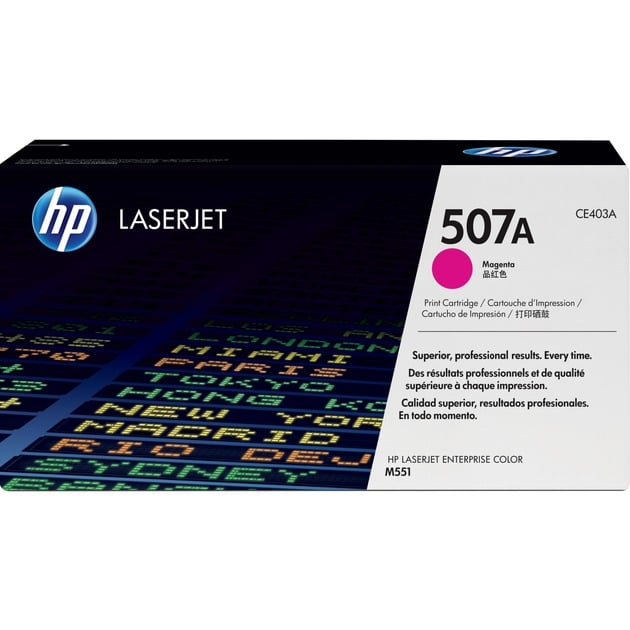 Toner magenta 507A (CE403A) von HP