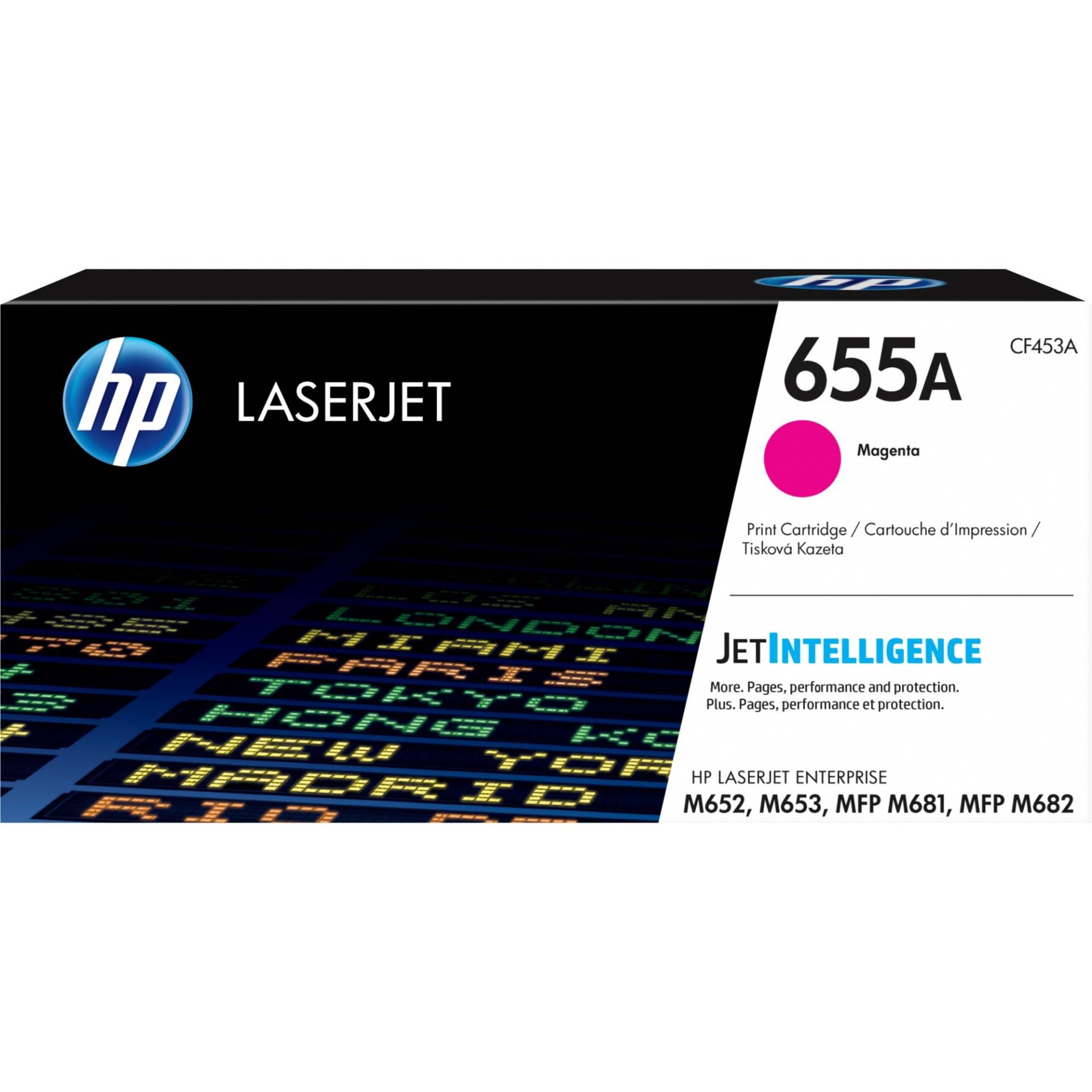 Toner magenta 655A (CF453A) von HP