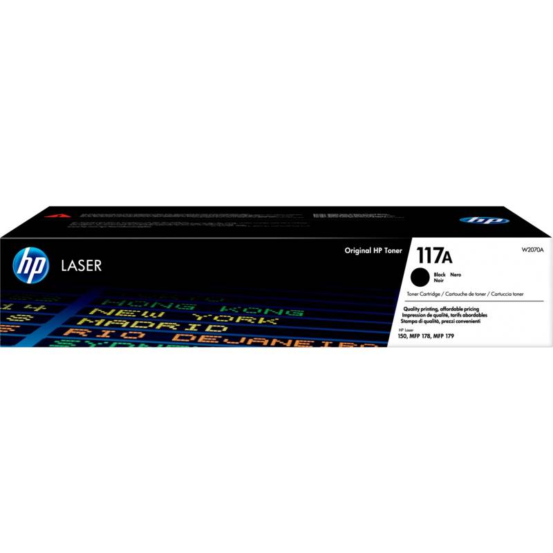 Toner schwarz 117A (W2070A) von HP