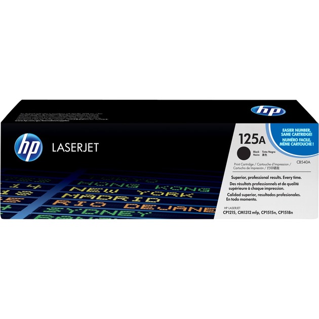 Toner schwarz 125A (CB540A) von HP