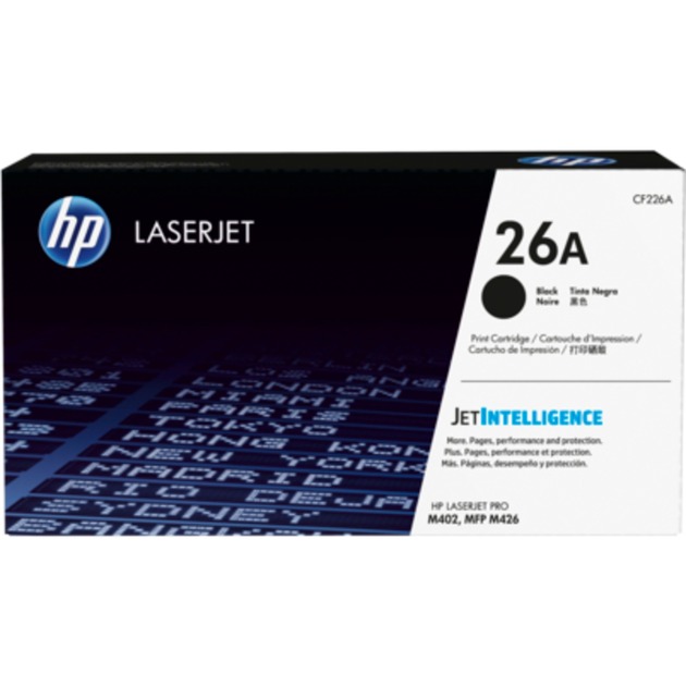 Toner schwarz 26A (CF226A) von HP