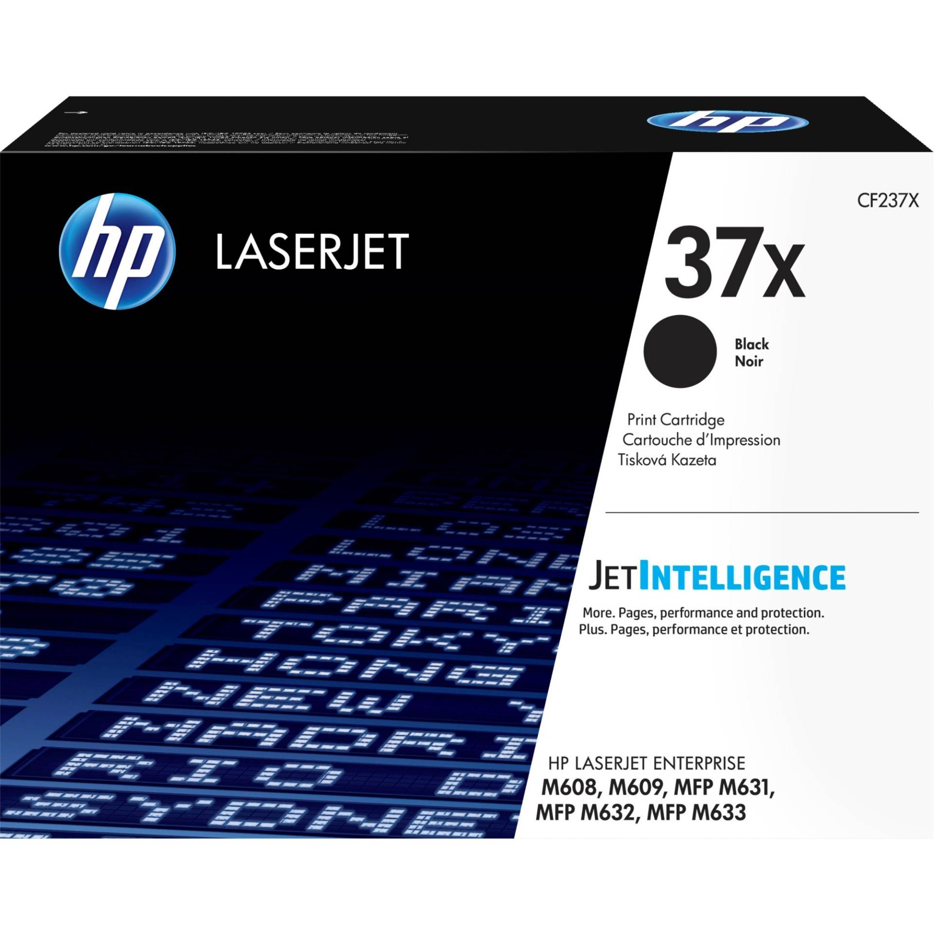 Toner schwarz 37X (CF237X) von HP