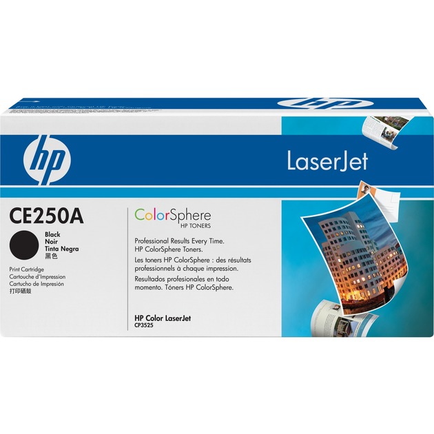 Toner schwarz 504A (CE250A) von HP