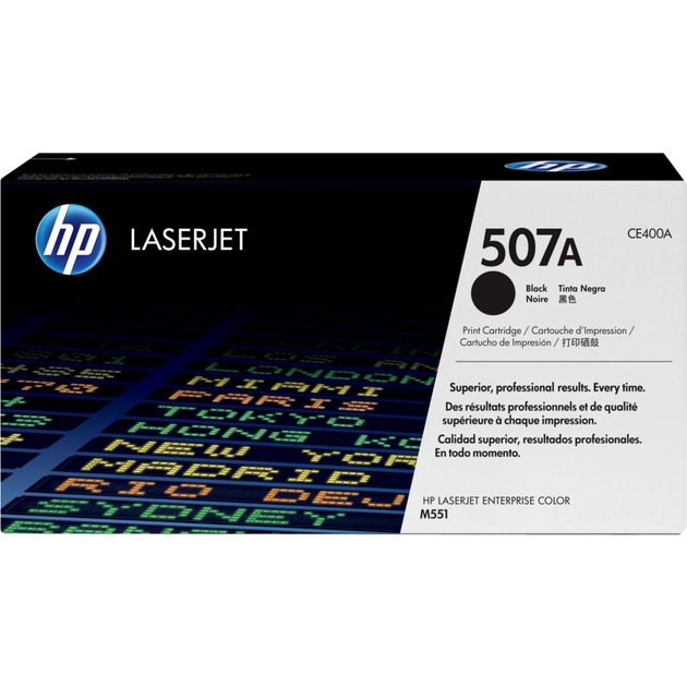 Toner schwarz 507A (CE400A) von HP