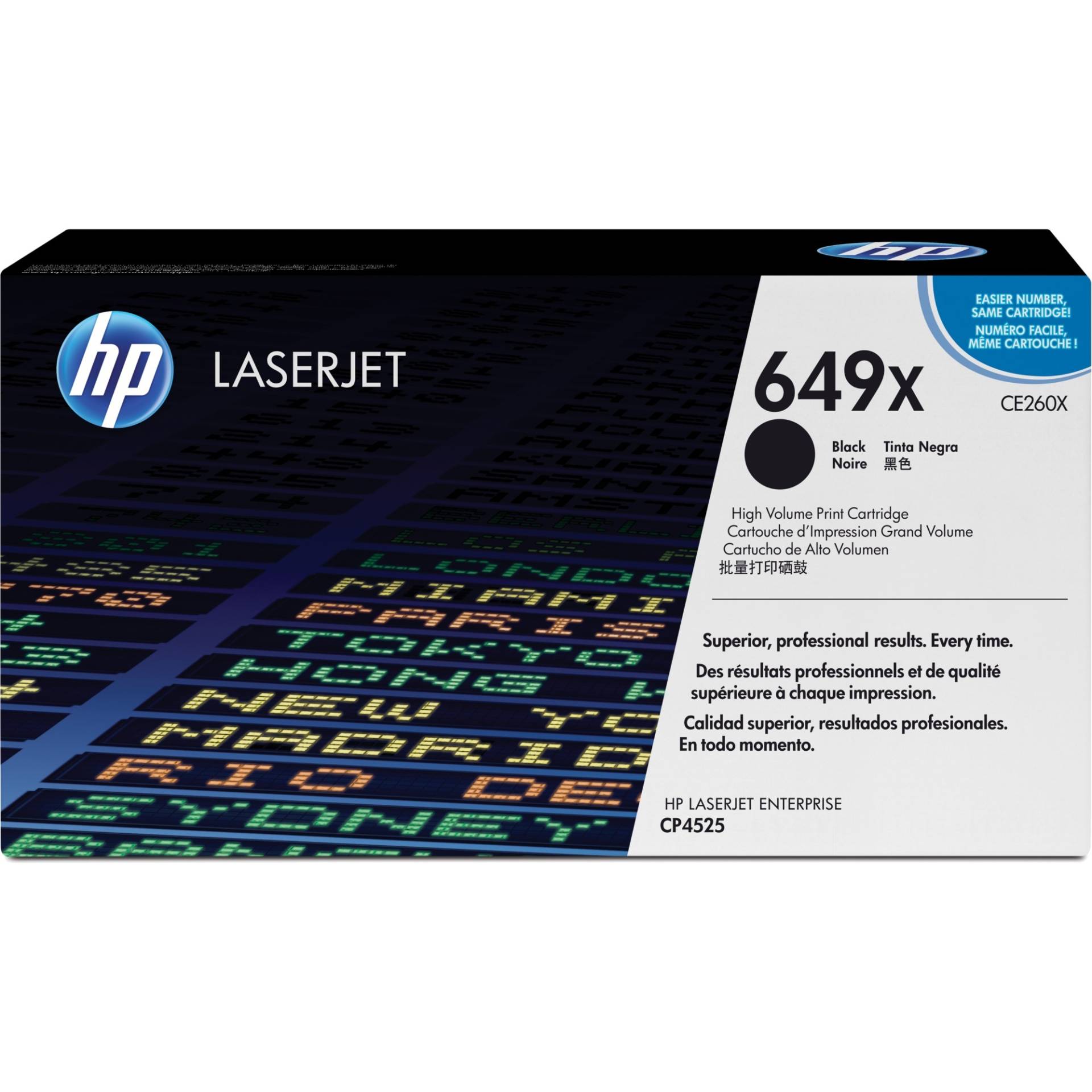 Toner schwarz 60X (CE260X) von HP