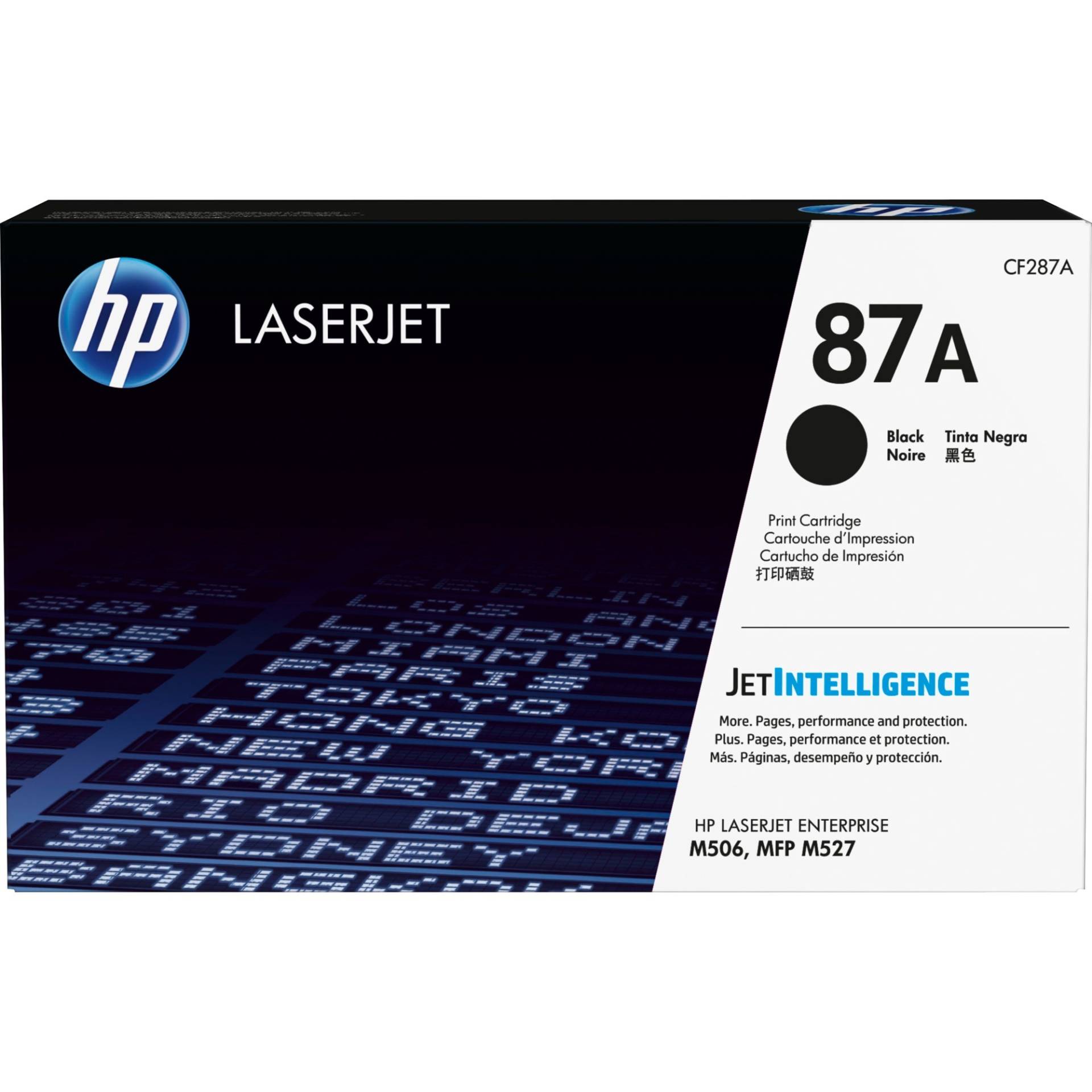 Toner schwarz 87A (CF287A) von HP