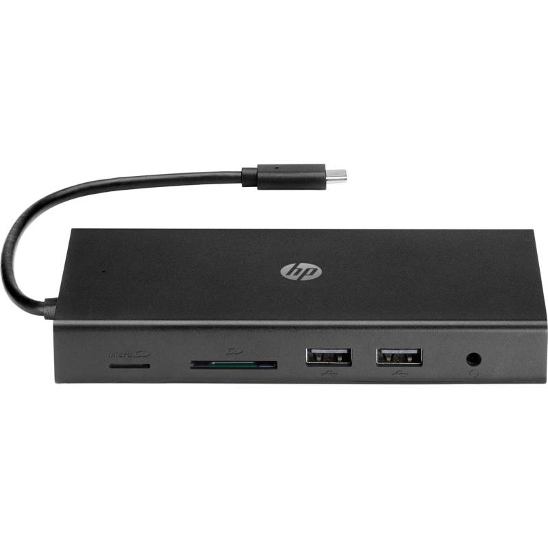 Travel USB-C Multi Port Hub EURO, USB-Hub von HP