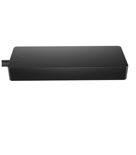 Universal USB-C Multiport-Hub - USB Typ-C - USB 3.2 Gen 2 3.1 Gen 2 Type-C - 10000 Mbit/s - Schwarz (6G843AA#ABB) von HP
