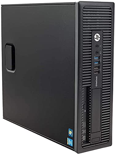 Wiederaufbereiteter PC HP Elitedesk 800 G1 SFF PC Core i5 (4.Gen), 8GB RAM, 240GB SSD + 1TB HDD, DVD-RW - Win 10 Prof. (Generalüberholt) von HP
