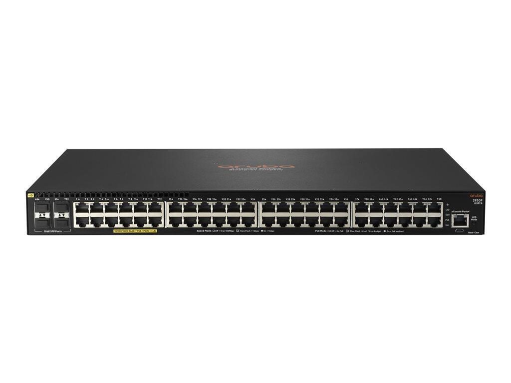 HPE Networking 2930F 48G PoE+ 4SFP 740W Switch (JL557A#ABB) von HPE Networking