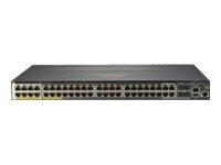 HPE Networking 2930M 40G PoE+-Switch mit 8 HPE Smart Rate und 1 Steckplatz von HPE Networking
