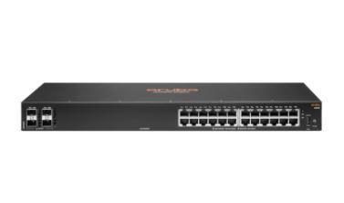 HPE Aruba CX6000 Switch 24-Port 1GBase-T 4-Port 1G SFP rackmountfähig von HPE Aruba